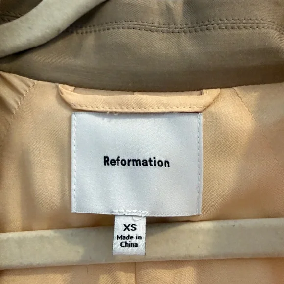 Reformation Lennon Jacket - Picture 3 of 4